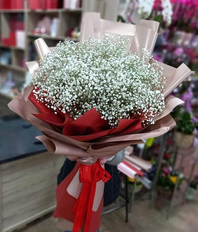 Букет цветов из: Гипсофила в Новоульяновске