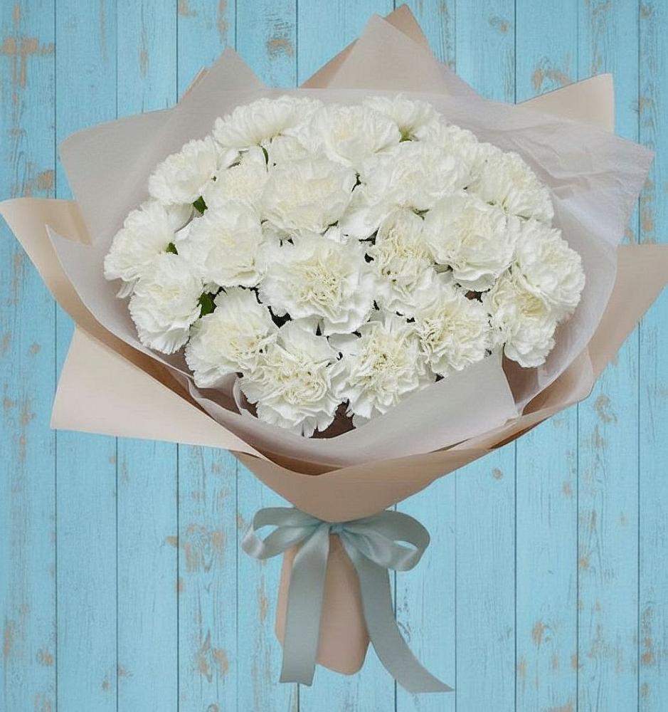 Букет цветов из: Гвоздики в Новоульяновске