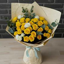 Букет цветов из:  Розы #REPLACE_PRED# Новоульяновске