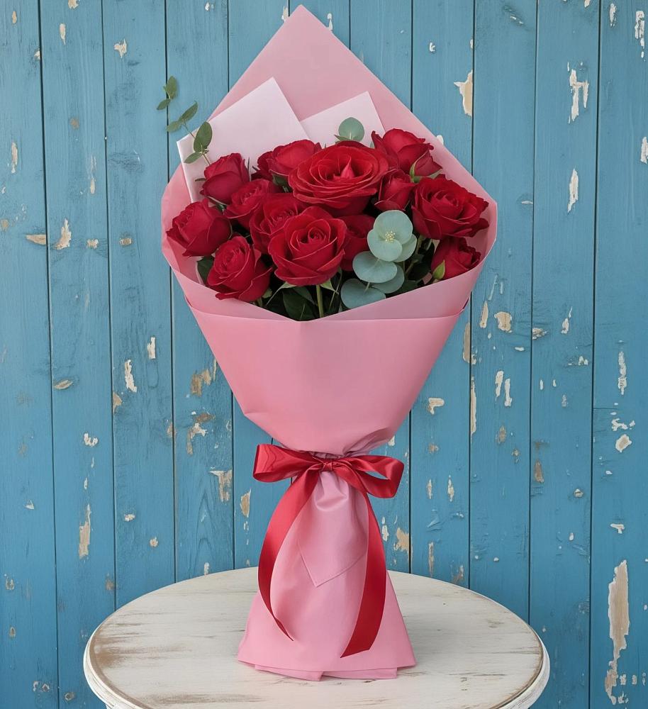 Букет цветов из: Розы в Новоульяновске