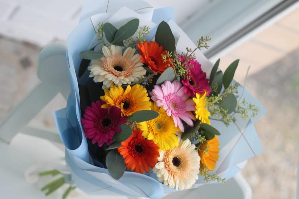 Букет цветов из: Герберы в Новоульяновске