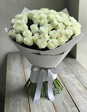 Букет 35 Белых роз в Новоульяновске