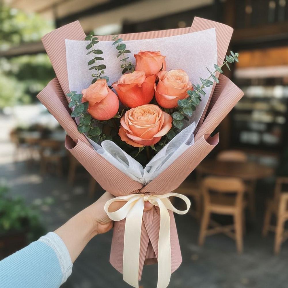 Букет цветов из: Розы в Новоульяновске