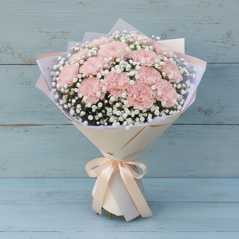 Букет цветов из: Гвоздики в Новоульяновске