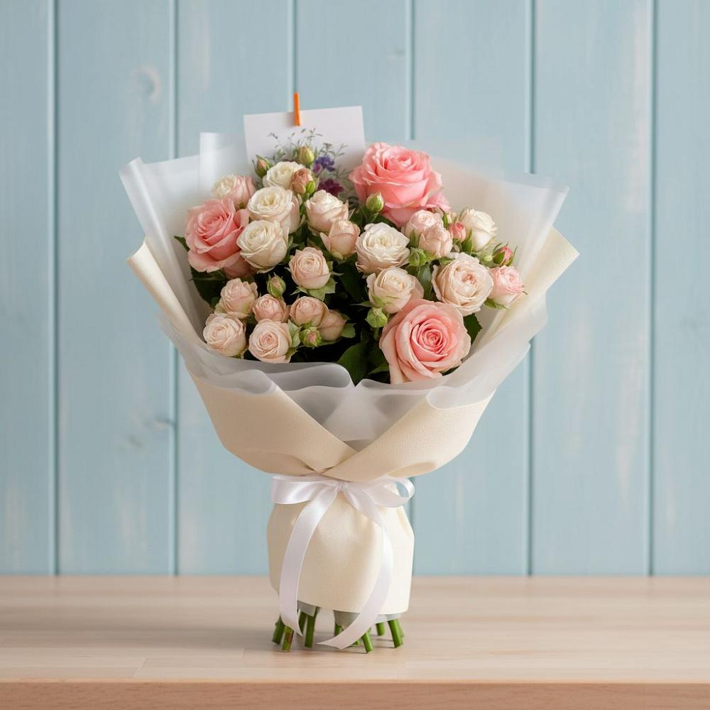 Букет цветов из: Розы в Новоульяновске