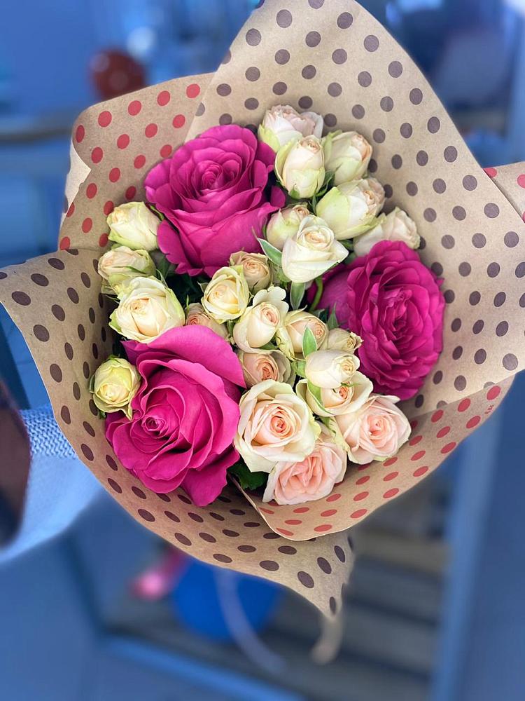 Букет цветов из: Розы в Новоульяновске