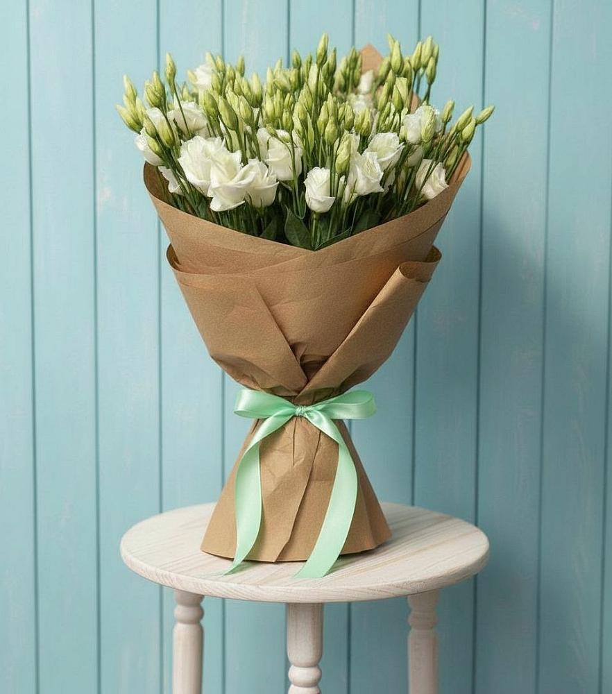 Букет цветов из: Лизиантусы в Новоульяновске