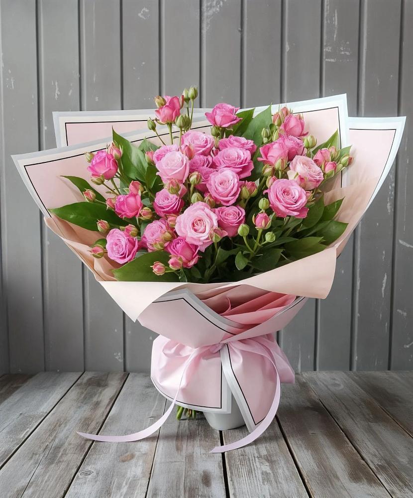 Букет Розовый кустик в Новоульяновске