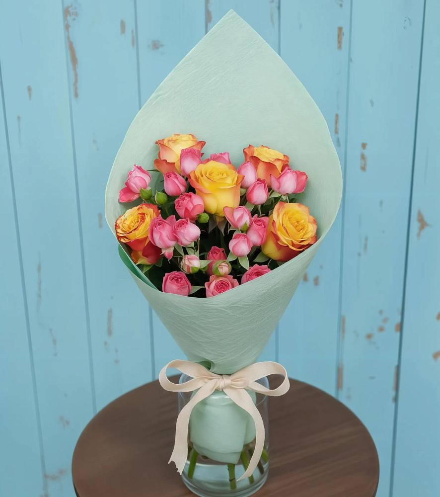 Букет цветов из: Розы в Новоульяновске