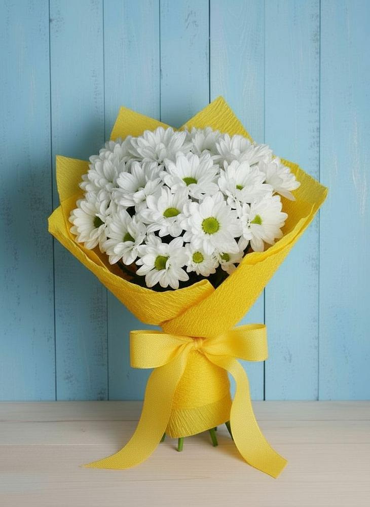 Букет цветов из: Хризантемы в Новоульяновске