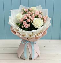 Букет цветов из:  Розы в Новоульяновске