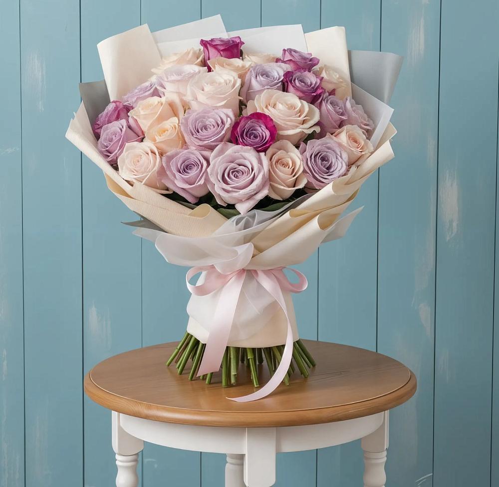 Букет цветов из: Розы в Новоульяновске