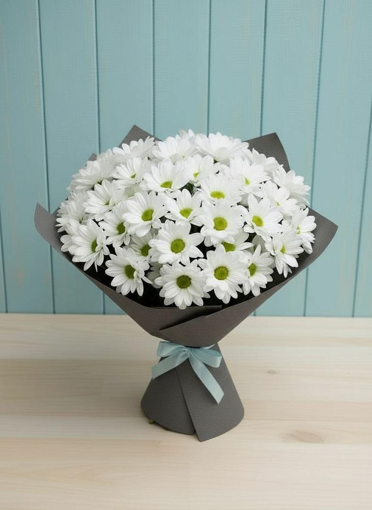 Букет цветов из: Хризантемы в Новоульяновске