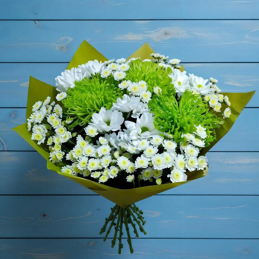 Букет цветов из: Хризантемы в Новоульяновске