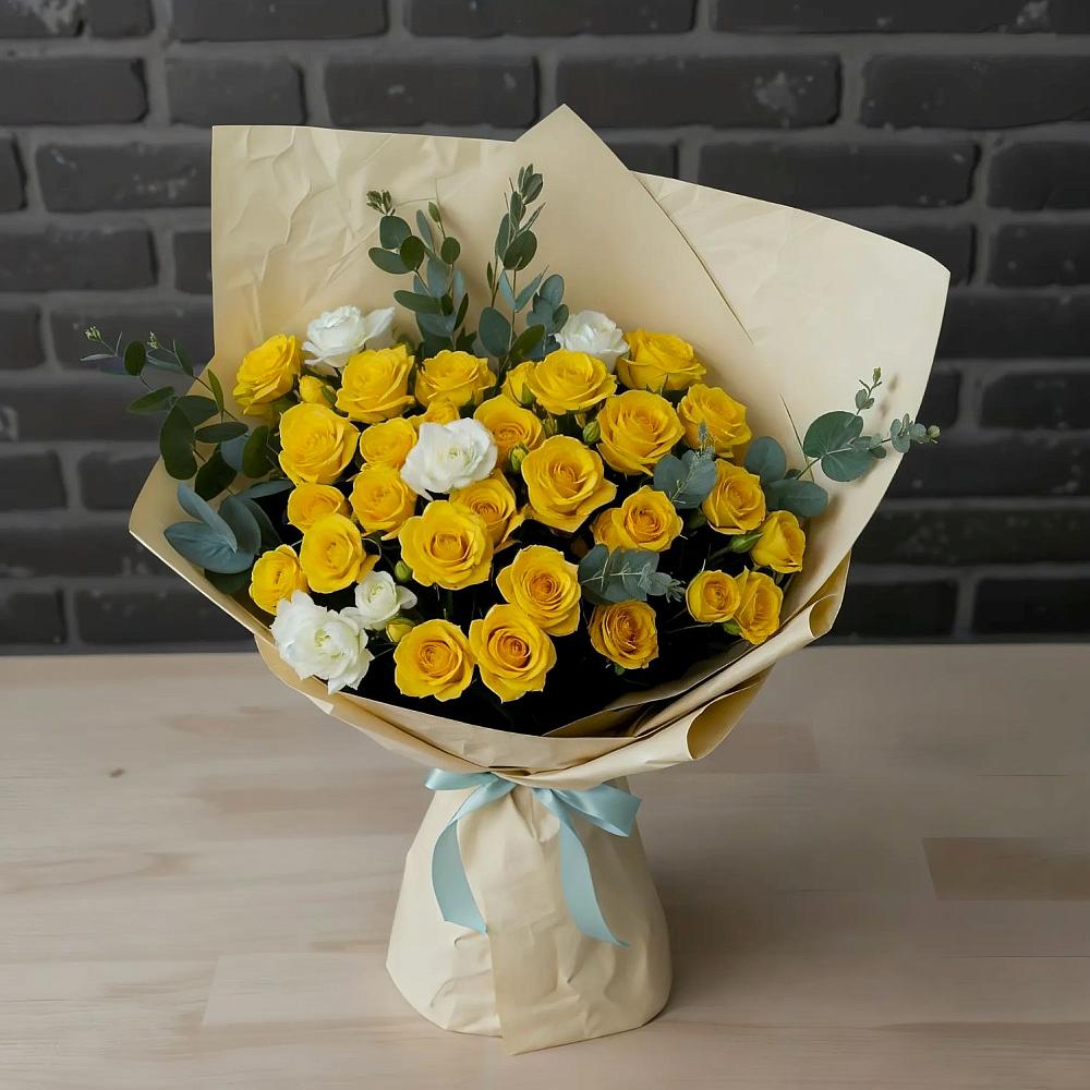 Букет цветов из: Розы в Новоульяновске