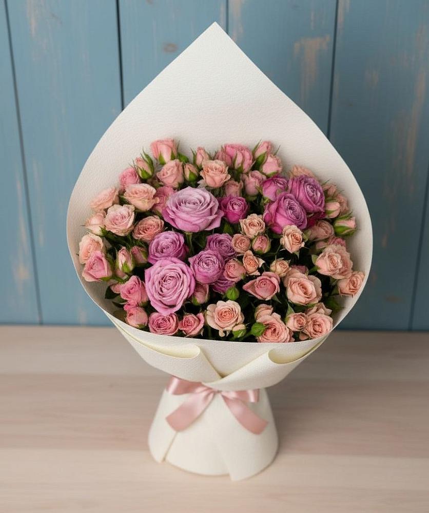 Букет цветов из: Розы в Новоульяновске