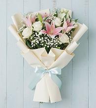 Букет цветов из:  Лилии в Новоульяновске