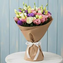 Букет цветов из:  Лизиантусы в Новоульяновске